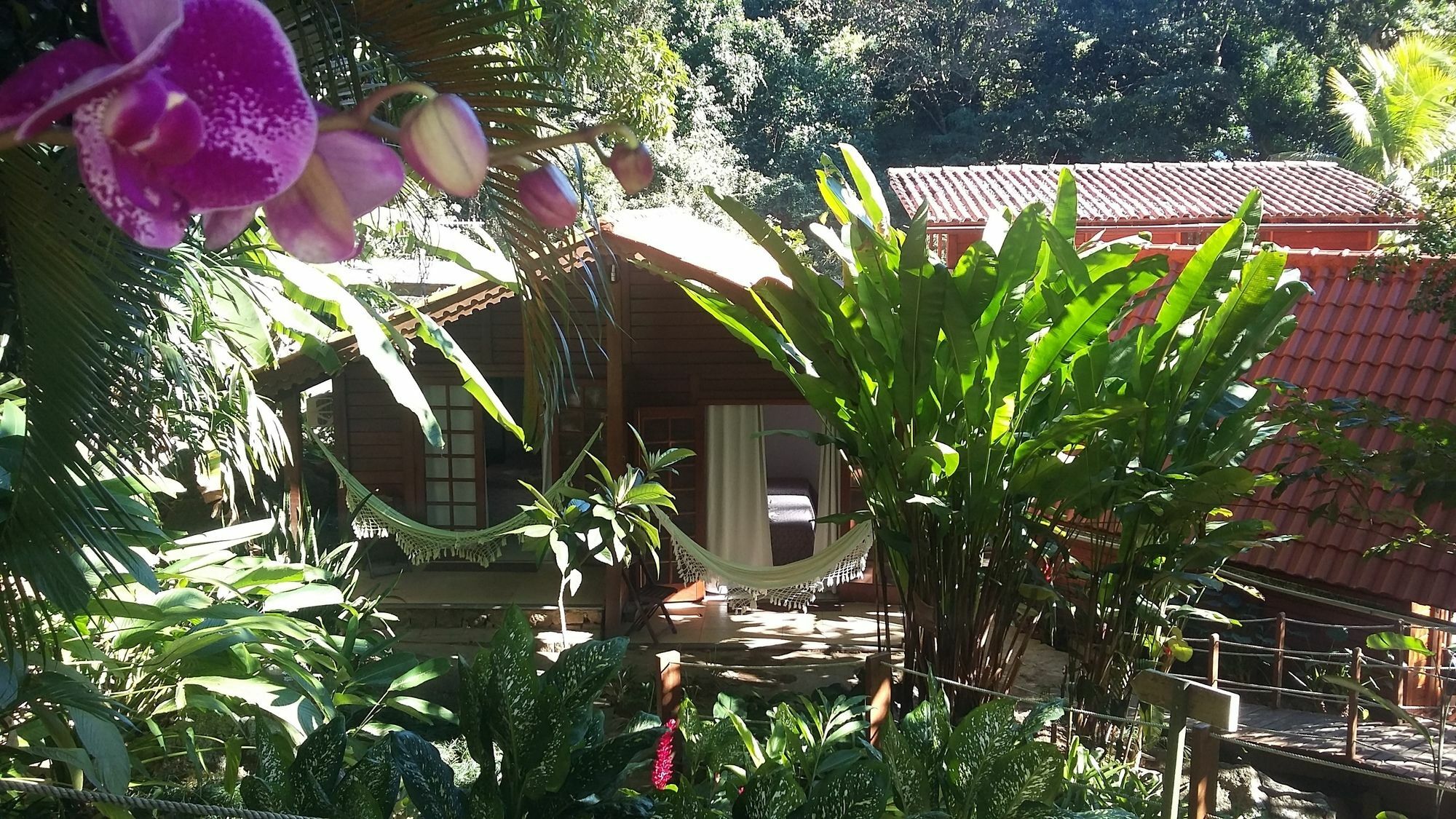 Pousada Mata Nativa Vila do Abraao Luaran gambar